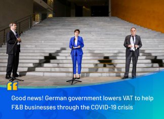 Good news! German government lowers VAT to help F&B businesses through the COVID-19 crisis